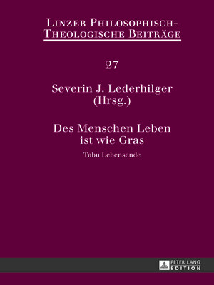 cover image of Des Menschen Leben ist wie Gras